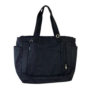 Ebags retired Black travel tote 20x 14